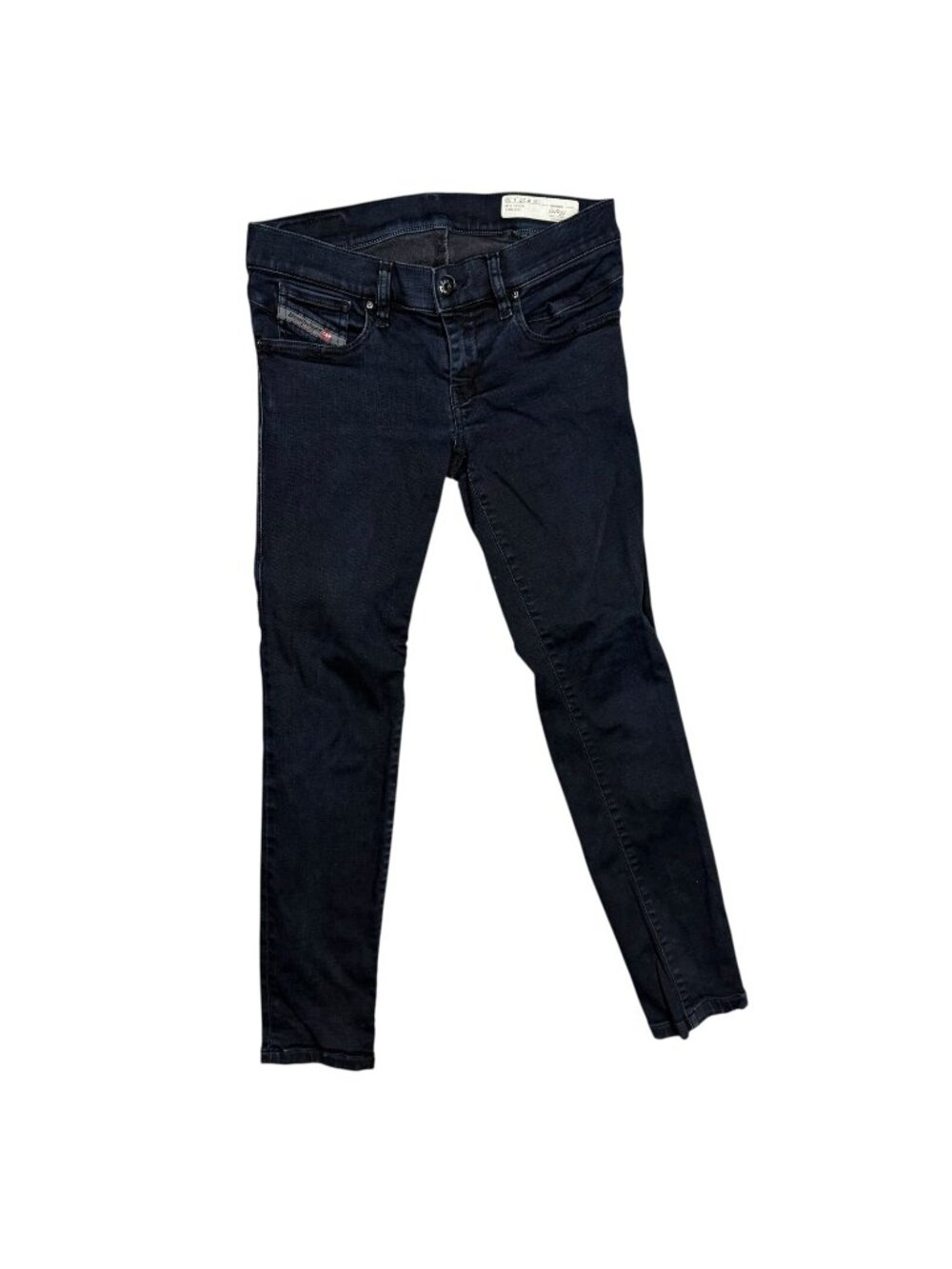Diesel Industry Getlegg Slim Skinny Low Waist Denim Jeans Made in Italy 28x27